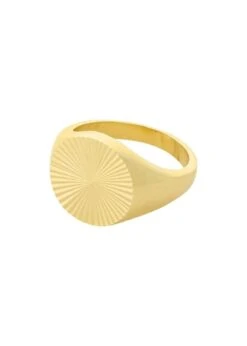 Ocean Star Signet Ring - Goldplated
