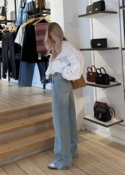 Ganni Overdyed Heavy Denim Izey - Tint Wash -Butler Loftet Butik Overdyed Heavy Denim Izey Tint Wash Ganni 3