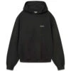 Oversized Hoodie Logo - Black