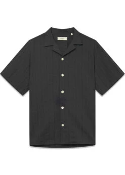 Foret PEER SS SHIRT - Black