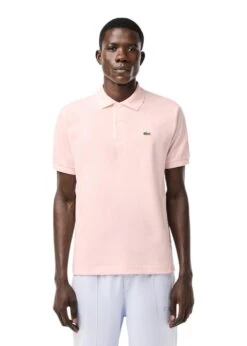 Lacoste PETIT PIQUÉ COTTON POLO SHIRT - Flamingo -Butler Loftet Butik PETIT PIQUE COTTON POLO SHIRT Flamingo Lacoste 3