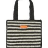 Mads Nørgaard Paper Straw Millen Bag - Black 1 Mads Nørgaard Paper Straw Millen Bag - Black -Butler Loftet Butik Paper straw millen bag Black Mads Norgaard