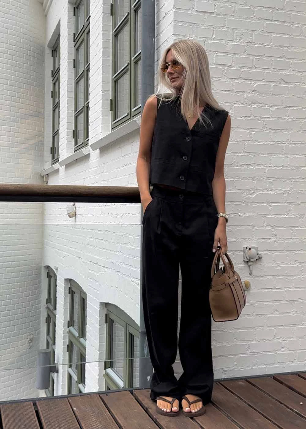 Modström ParkMD Pants - Black 4 Modström ParkMD Pants - Black - Billede 2