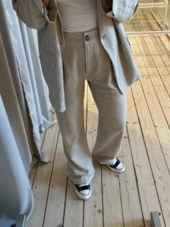Modström ParkMD Pants - Cream Milk -Butler Loftet Butik ParkMD pants Cream Milk Modstrom 3