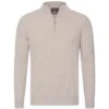 Oscar Jacobson Patton Half Zip - Brick Beige 1 Oscar Jacobson Patton Half Zip - Brick Beige -Butler Loftet Butik Patton Half Zip Brick Beige Oscar Jacobson