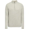Oscar Jacobson Paul Half Zip - Lunar Grey -Butler Loftet Butik Paul Half Zip Lunar Grey Oscar Jacobson