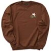 Premium Chocolate Crewneck - Brown -Butler Loftet Butik Premium Chocolate Crewneck Brown Goodies Sportive