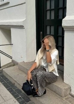 Ganni Print Denim Izey - Leopard -Butler Loftet Butik Print Denim Izey Leopard Ganni 7