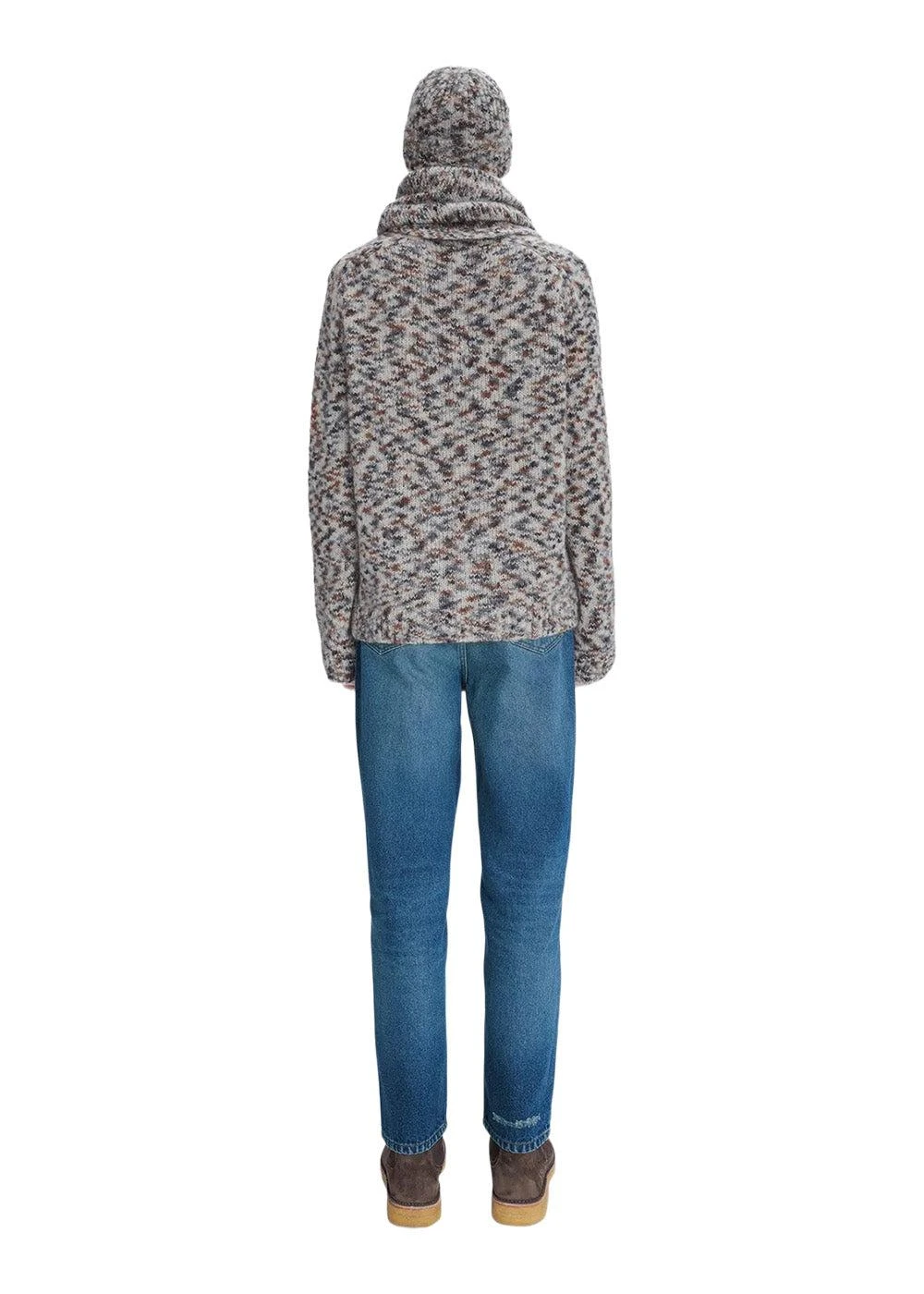 A.P.C. Pull Terry - Heather Grey 5 A.P.C. Pull Terry - Heather Grey - Billede 3