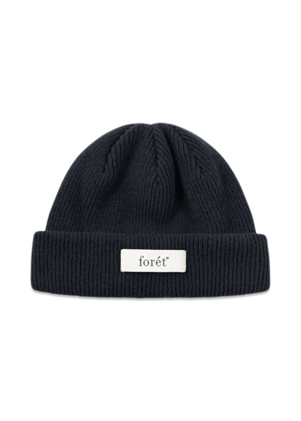 Foret RELAX RIB BEANIE - Navy 3 Foret RELAX RIB BEANIE - Navy