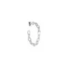 ROW CHAIN HOOP - Silver -Butler Loftet Butik ROW CHAIN HOOP Silver Jane Konig