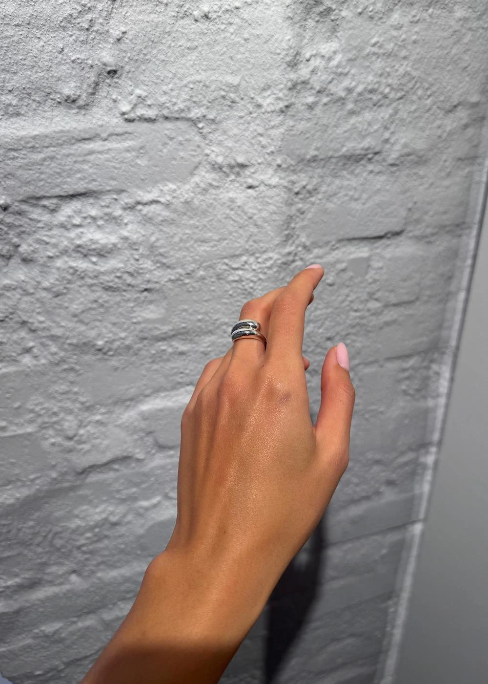 Rain Ring - Silver 4 Rain Ring - Silver - Billede 2