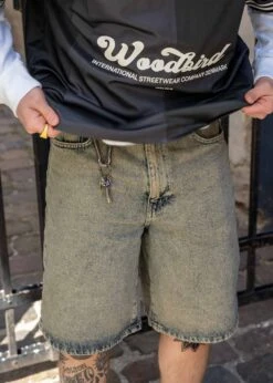 Woodbird Rami Dirt Shorts - Dark Green 7 Woodbird Rami Dirt Shorts - Dark Green -Butler Loftet Butik Rami Dirt Shorts Dark Green Woodbird 3