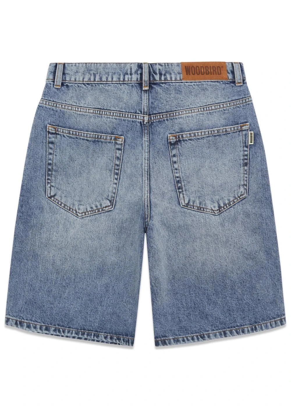 Woodbird Rami Optic Shorts - Optic Blue 4 Woodbird Rami Optic Shorts - Optic Blue - Billede 2