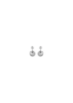 Reef Earrings Length 18 Mm - Silver
