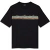 Reg Fit SS T Shirt Dessert - Black