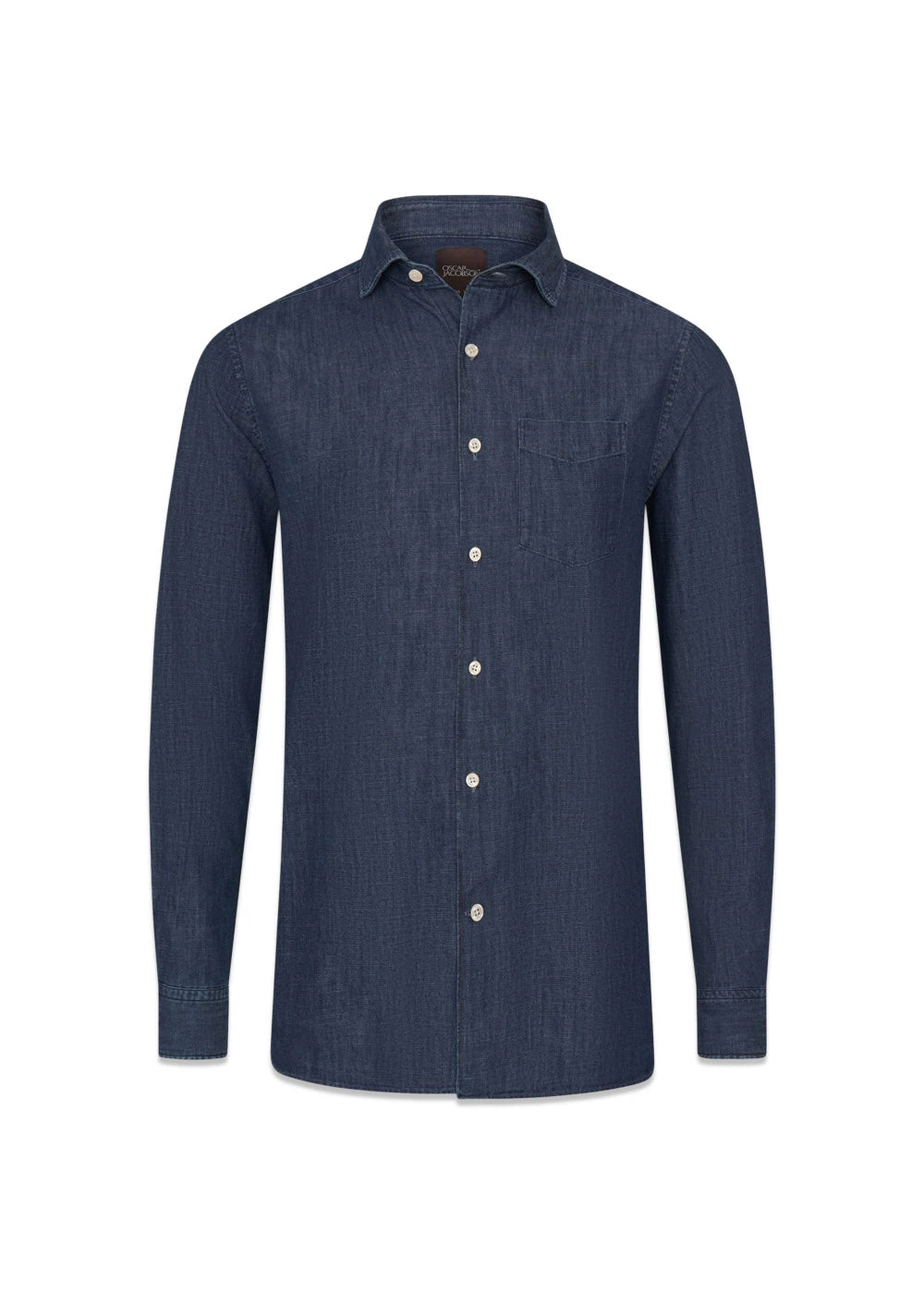 Oscar Jacobson Reg Fit Wide Spread - Midnight Blue 3 Oscar Jacobson Reg Fit Wide Spread - Midnight Blue