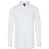 Oscar Jacobson Regular Fit Signature Linen - Optical White