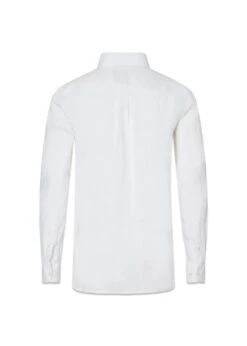 Oscar Jacobson Regular Fit Signature Linen - Optical White 6 Oscar Jacobson Regular Fit Signature Linen - Optical White -Butler Loftet Butik Regular Fit Signature Linen Optical White Oscar Jacobson 2