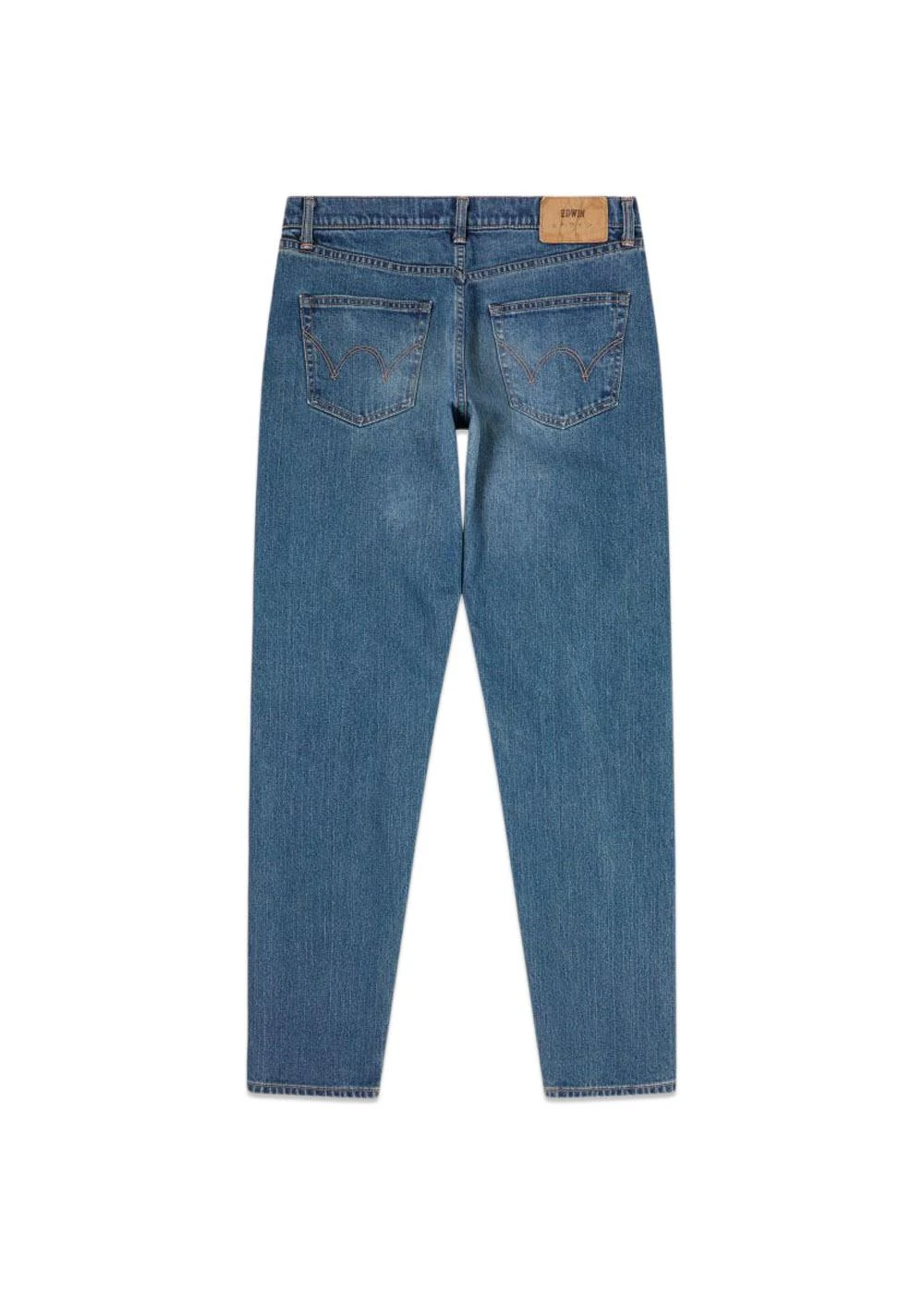 Edwin Regular Tapered Jeans - Blue Mid Used 4 Edwin Regular Tapered Jeans - Blue Mid Used - Billede 2