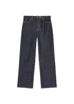 Ganni Rinse Denim Izey Belt - Rinse