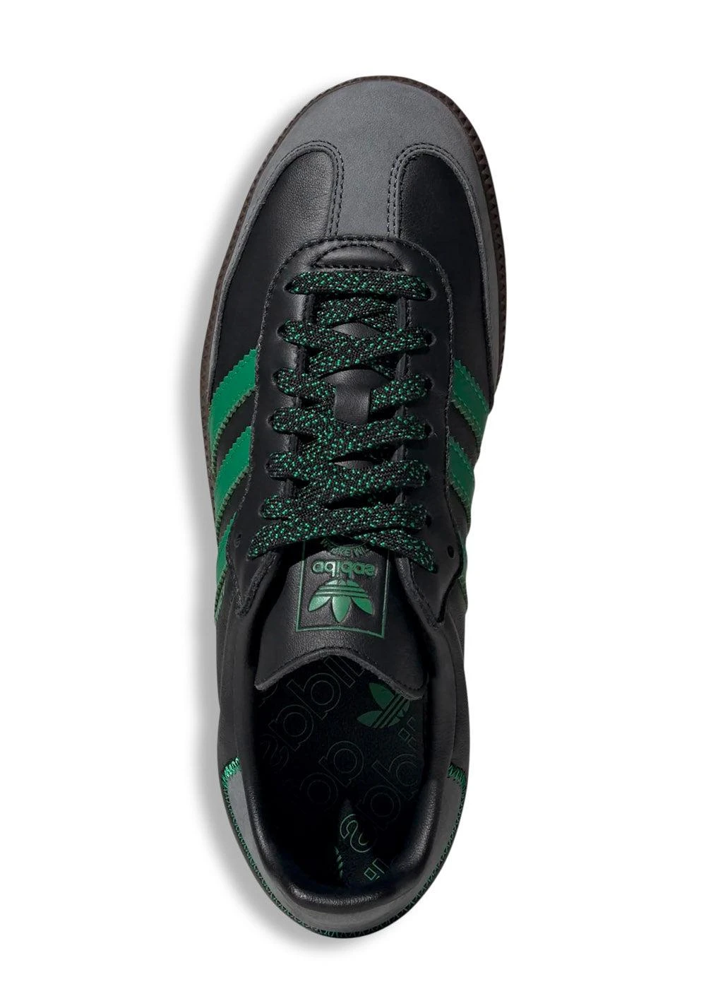 Adidas Originals SAMBA OG - Core Black / Green / Grey Six 6 Adidas Originals SAMBA OG - Core Black / Green / Grey Six - Billede 4