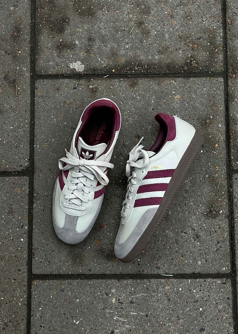 Adidas Originals SAMBA OG - Putty Grey 4 Adidas Originals SAMBA OG - Putty Grey - Billede 2