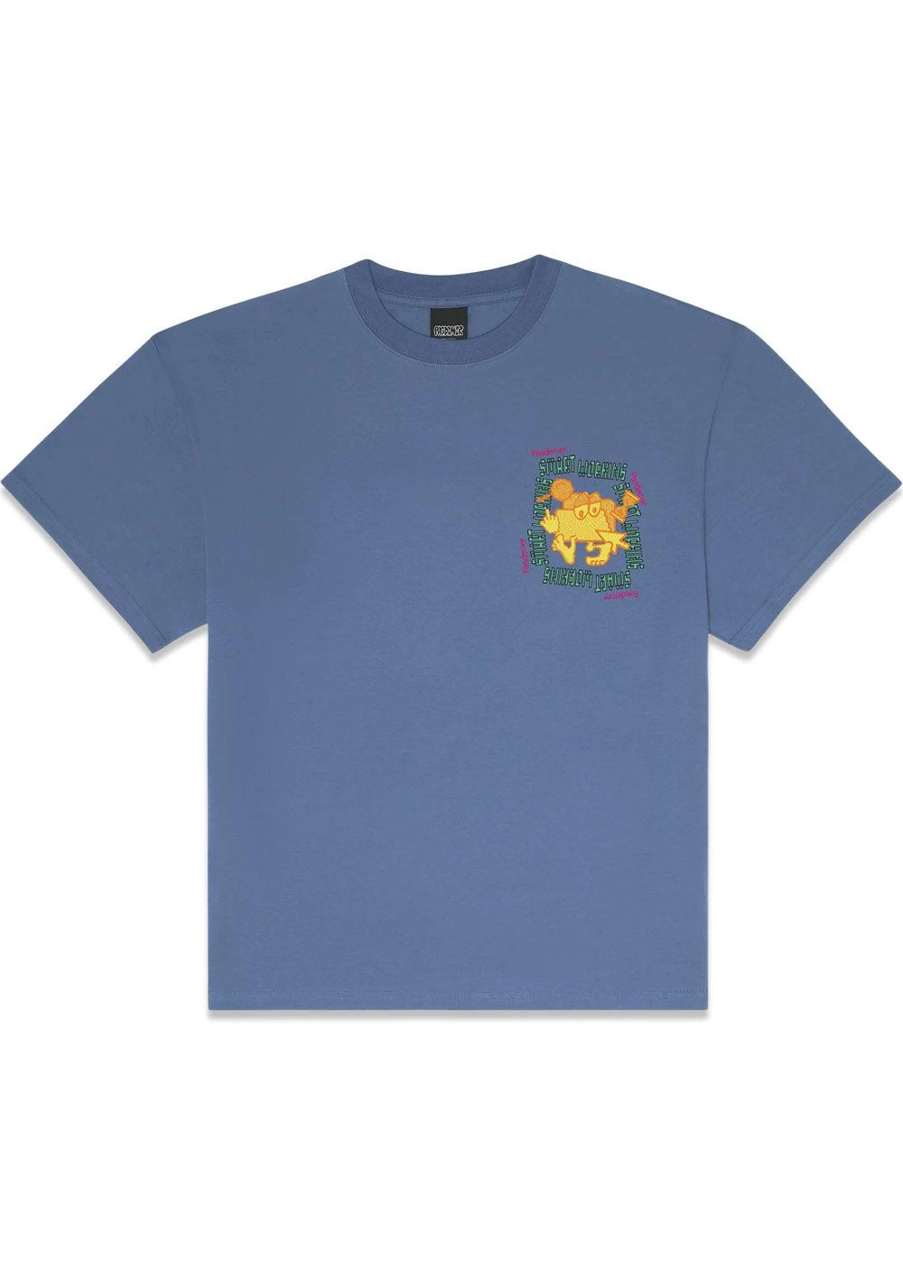 SMART WORKING TEE - Blue 3 SMART WORKING TEE - Blue