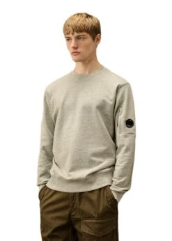 C.P. Company SWEATSHIRTS CREW NECK - Greystone -Butler Loftet Butik SWEATSHIRTS CREW NECK Greystone C P Company 3