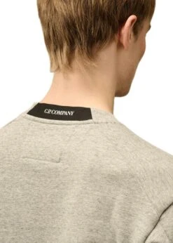 C.P. Company SWEATSHIRTS CREW NECK - Greystone -Butler Loftet Butik SWEATSHIRTS CREW NECK Greystone C P Company 4
