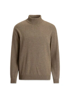 Oscar Jacobson Salim Rollneck - Walnut Beige