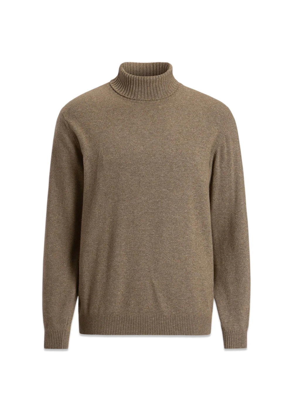 Oscar Jacobson Salim Rollneck - Walnut Beige 3 Oscar Jacobson Salim Rollneck - Walnut Beige