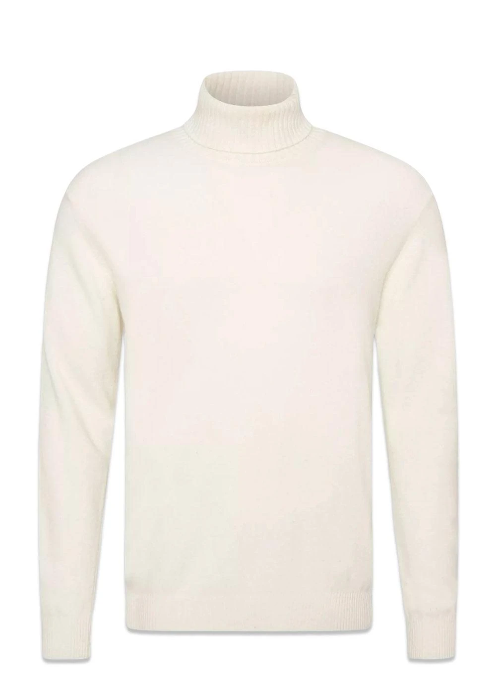 Oscar Jacobson Salim Rollneck - White Shell 3 Oscar Jacobson Salim Rollneck - White Shell