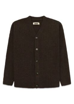 Woodbird Sam Fuzzy Knit - Brown