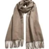Oscar Jacobson Scarf - Baked Beige