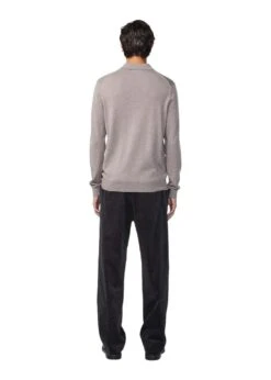 Sergio Zip Polo 6605 - Stone -Butler Loftet Butik Sergio zip polo 6605 Stone Nn 07 3