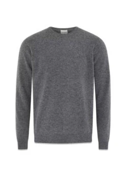 Clipper Sheffield O-Neck - Cobble Stone Mel