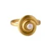 Shell Flower Ring - Goldplated -Butler Loftet Butik Shell Flower Ring Goldplated Pernille Corydon