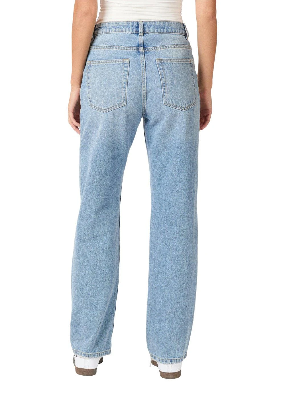 Neo Noir Simona Bedazzled Pants - Stonewash 8 Neo Noir Simona Bedazzled Pants - Stonewash - Billede 6