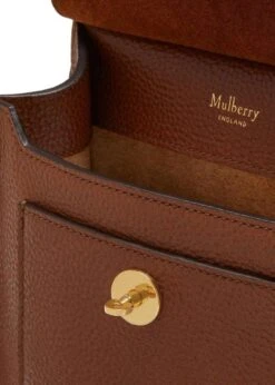 Mulberry Small Antony N Two Tone SCG - Oak -Butler Loftet Butik Small Antony N Two Tone SCG Oak Mulberry 5
