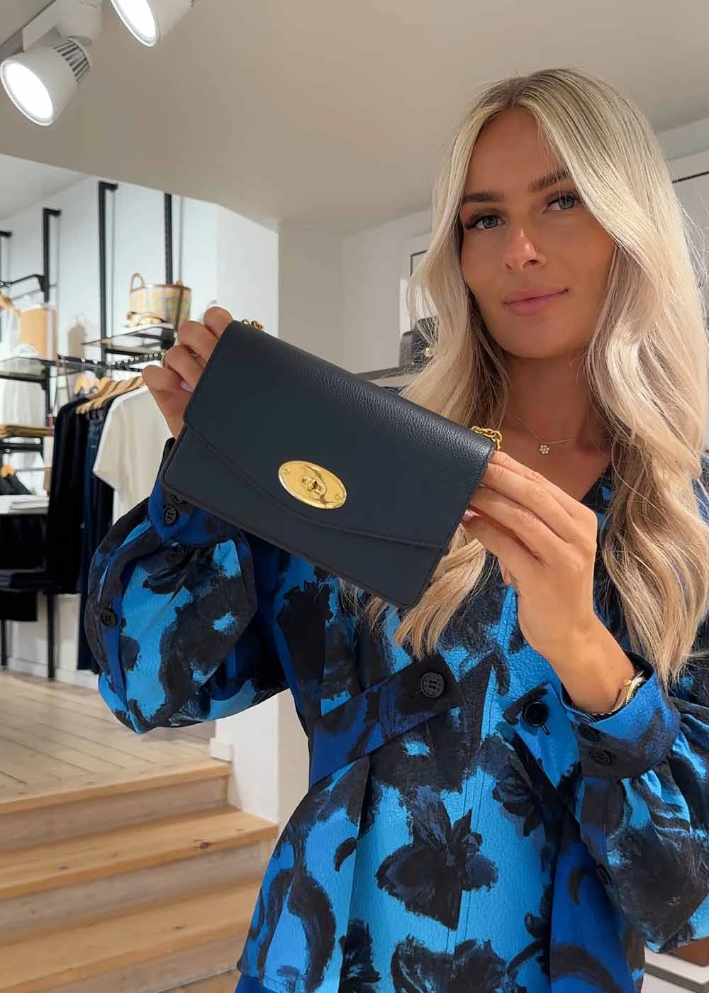 Mulberry Small Darley SCG - Night Sky 4 Mulberry Small Darley SCG - Night Sky - Billede 2