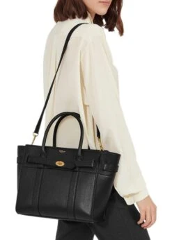 Mulberry Small Zipped Bayswater Classic - Black -Butler Loftet Butik Small Zipped Bayswater Classic Black Mulberry 3