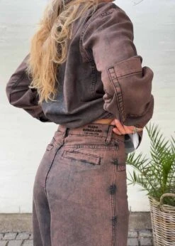 Mads Nørgaard Soft Denim Dear Jeans - Brown -Butler Loftet Butik Soft Denim Dear Jeans Brown Mads Norgaard 3 ff9aee6b