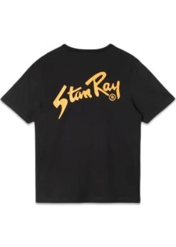 Stan Og Tee - Black/Orange Print 5 Stan Og Tee - Black/Orange Print -Butler Loftet Butik Stan og tee BlackOrange Print Stan Ray 2
