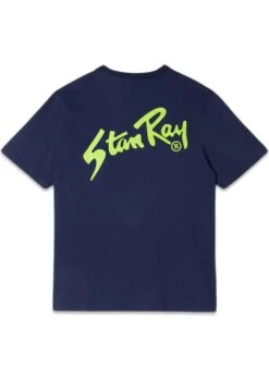 Stan Og Tee - Navy/Lime Green -Butler Loftet Butik Stan og tee NavyLime Green Stan Ray 2