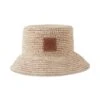 Mulberry Summer Rafia Bucket Hat - Beige