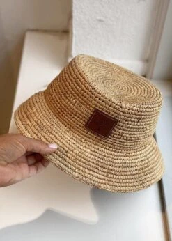 Mulberry Summer Rafia Bucket Hat - Beige 9 Mulberry Summer Rafia Bucket Hat - Beige -Butler Loftet Butik Summer Rafia Bucket Hat Beige Mulberry 3