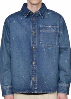 A.P.C. Surchemise Basile - Indigo Delave
