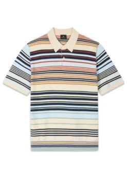 Sweater SS Polo - Ecru