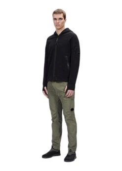 C.P. Company Sweatshirts-Hooded Open - Black -Butler Loftet Butik Sweatshirts Hooded Open Black C P Company 3 f068f2b0